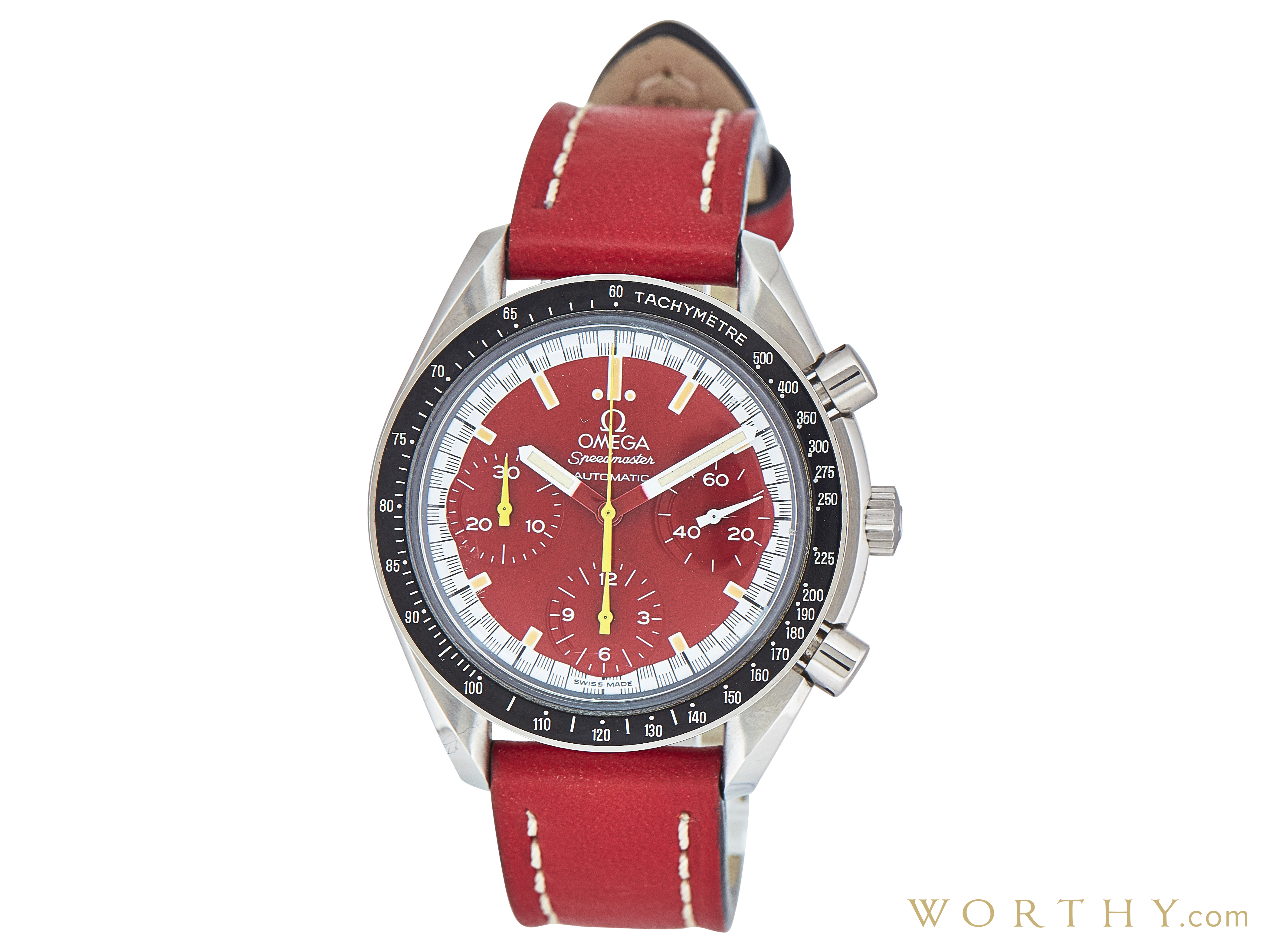 Watch Omega Speedmaster Schumacher Reduced 3810.61.41 Sold For 1,600
