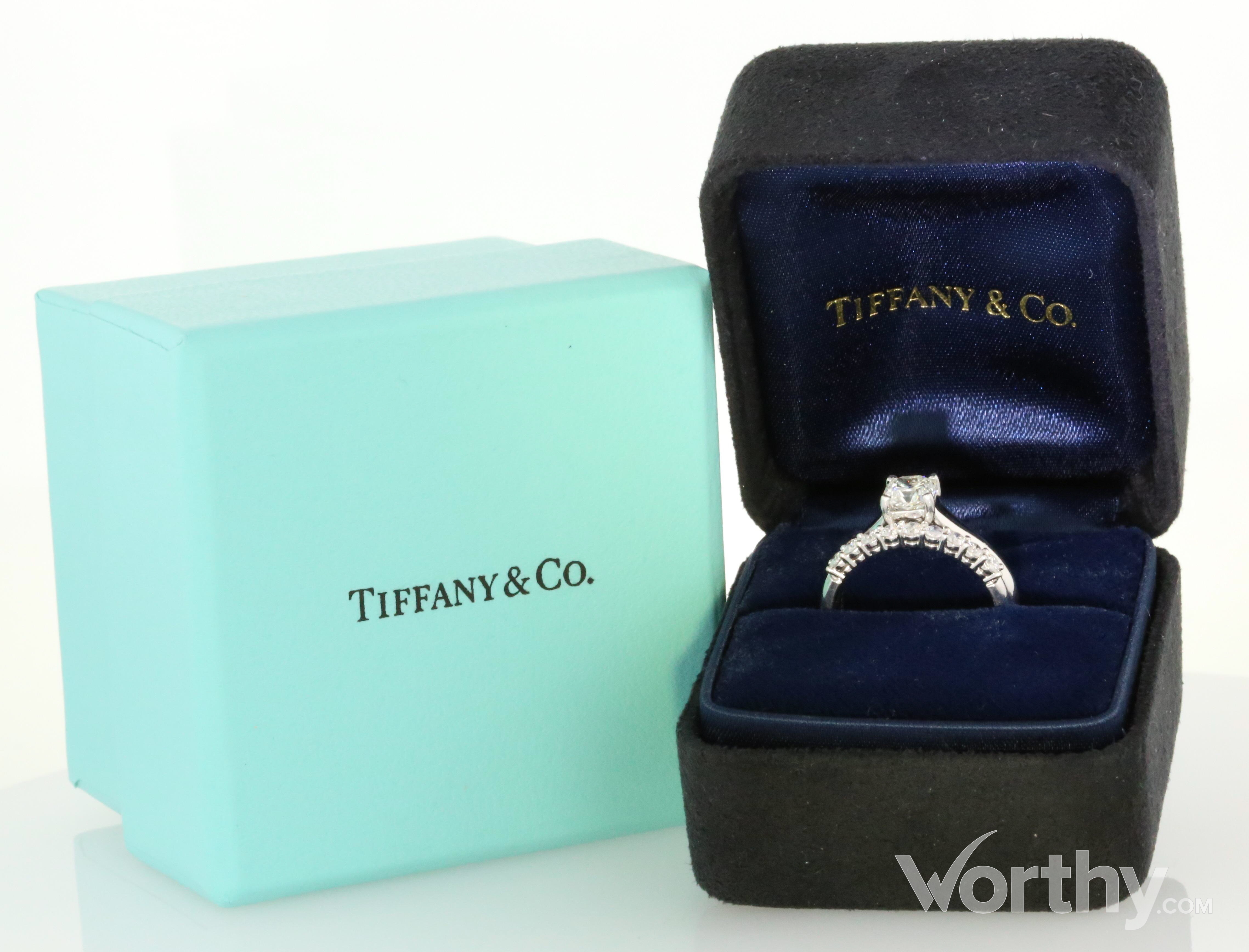 0.70 ct. Bridal Set Tiffany & Co. Ring | Sold For $3,613 | Worthy