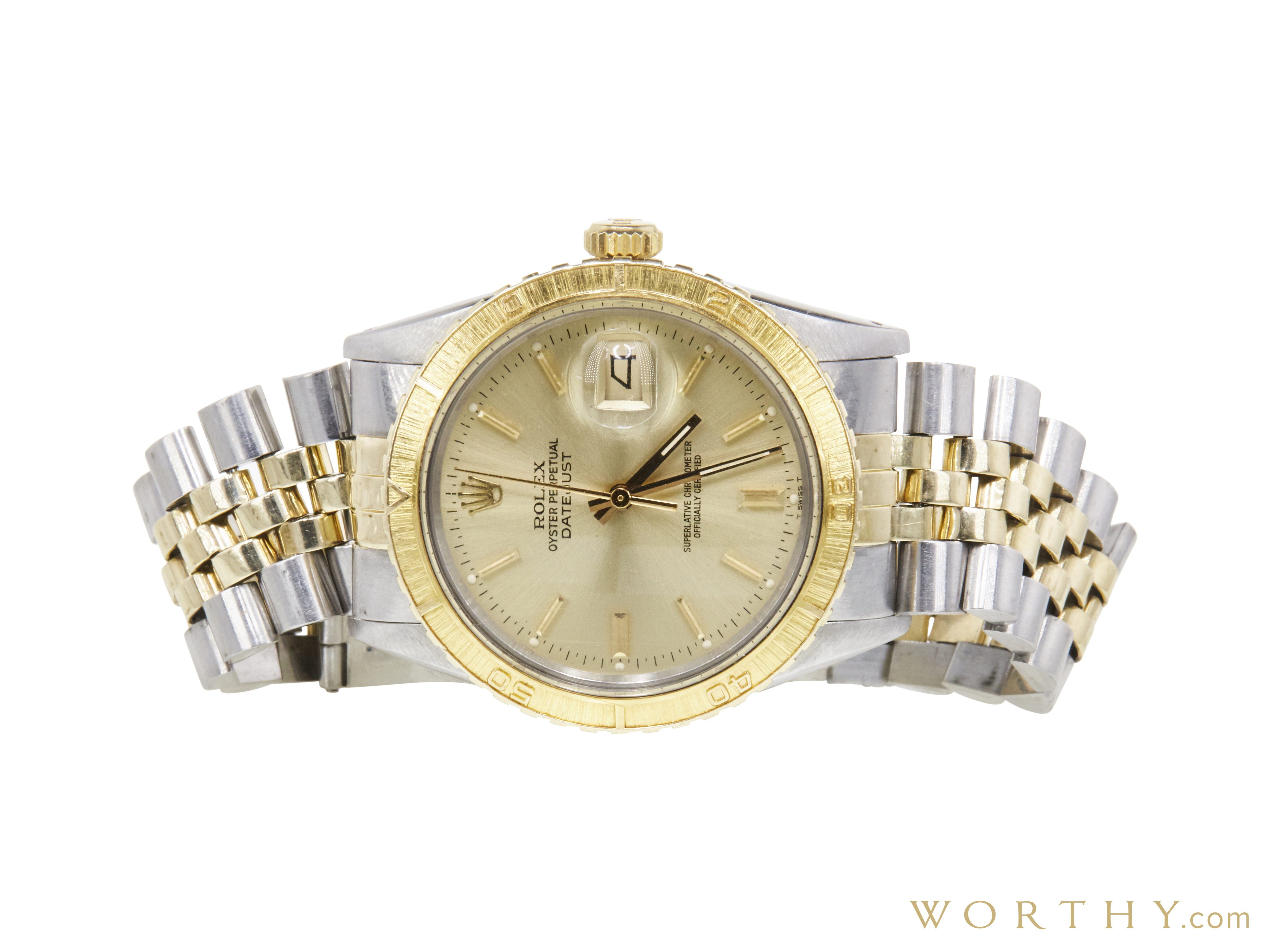 Watch Rolex 16253 Datejust 6517460 | Sold For $2,510 | Worthy