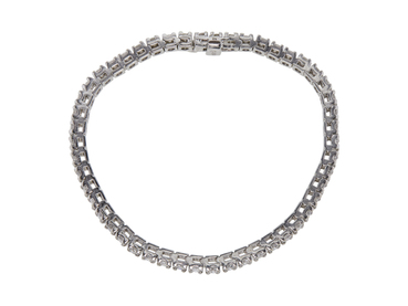 Round Cut Tennis Bracelet | Sold For $1,273 | Worthy.com