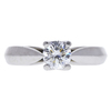 0.71 ct. Round Cut Solitaire Ring, G, VS1 #3