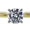 0.90 ct. Round Cut Solitaire Ring, G, VS1 #4