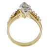 1.67 ct. Marquise Cut Bridal Set Ring, F, SI2 #4