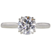 1.09 ct. Round Cut Solitaire Harry Winston Ring, F, VVS1 #2
