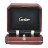 Cartier LOVE Hoop Earrings, Classic Model, 2 Diamonds In 18K Yellow Gold #4
