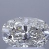 1.06 ct. Oval Cut 3 Stone Ring, J, SI1 #1