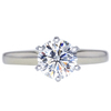 1.00 ct. Round Cut Solitaire Ring, H, SI1 #3