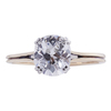 1.58 ct. Old Mine Cut Solitaire Ring, J, I1 #3