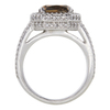 4.53 ct. Radiant Cut Halo Ring, Fancy, I2 #2