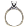 1.15 ct. Princess Cut Bridal Set Ring, H, SI1 #4