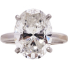 5.01 ct. Oval Cut Solitaire Ring, I, I1 #1