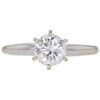 0.96 ct. Round Cut Solitaire Ring, H, SI2 #3