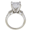 3.2 ct. Princess Cut Bridal Set Ring, I, I2 #4