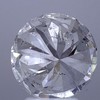 Clarity enhanced (Fracture Filled) 4.02 ct. Round Loose Diamond, I-J, I3 #2