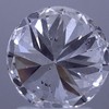 2.50 ct. Round Cut Halo Ring, D, SI1 #2