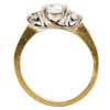 0.76 ct. Round Cut 3 Stone Ring, G, SI2 #2