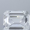 1.03 ct. Emerald Cut 3 Stone Ring, E, VS2 #2