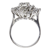 1.17 ct. Round Cut Central Cluster Ring, H-I, SI1-SI2 #2