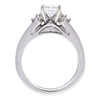 0.78 ct. Princess Cut Bridal Set Ring, F, VS1 #4