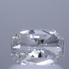 0.98 ct. Radiant Cut 3 Stone Ring, H, SI2 #2