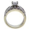 0.66 ct. Princess Cut Bridal Set Ring, D-E, VS1 #2