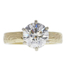 2.04 ct. Round Cut Solitaire Ring, M, SI1 #3