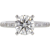 1.3 ct. Round Cut Solitaire Ring, J, VS1 #3