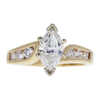 1.03 ct. Marquise Cut Solitaire Ring, G, VS2 #3
