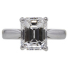 3 ct. Emerald Cut Solitaire Ring, F, SI1 #3