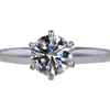 1.05 ct. Round Cut Solitaire Ring, J, SI2 #3