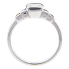 1.62 ct. Emerald Cut Bridal Set Ring, K, SI1 #4