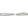 Princess Cut Diamond Tennis Bracelet . Aquamarine and Diamond Tennis Bracelet #1