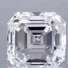 1.51 ct. Asscher Cut Halo Ring, I, SI1 #1