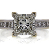 2.01 ct. Princess Cut Solitaire Ring #1