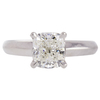 1.51 ct. Cushion Cut Solitaire Ring, I, VS2 #1