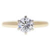 0.95 ct. Round Cut Solitaire Ring, E, SI1 #3
