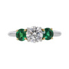 Diamond and Emerald Ring #1