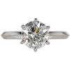 1.3 ct. Round Cut Solitaire Ring, J, SI1 #3
