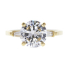 2.01 ct. Round Cut Solitaire Ring, D, I1 #3