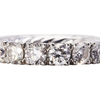 David Yurman Eden Eternity Band Ring in Platinum with Diamonds #1