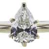 1.30 ct. Pear Cut Solitaire Ring, I, SI2 #4