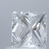 1.01 ct. Princess Cut Bridal Set Ring, E, VS1 #2