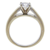 1.12 ct. Round Cut Bridal Set Ring, H, SI2 #4