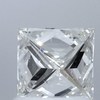 1.5 ct. Princess Cut 3 Stone Ring, I, SI1 #2