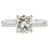 1.77 ct. Round Cut Solitaire Ring, M-Z, VVS1 #3