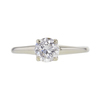 0.87 ct. Round Cut Solitaire Ring, F, I1 #3