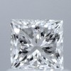 1.01 ct. Princess Cut Halo Ring, F, SI1 #1