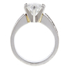 1.62 ct. Round Cut Central Cluster Ring, F, SI1 #4