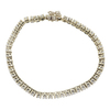 Round Cut Tennis Bracelet, H-I, VS2-SI1 #2