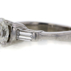 1.02 ct. Oval Cut 3 Stone Ring #2